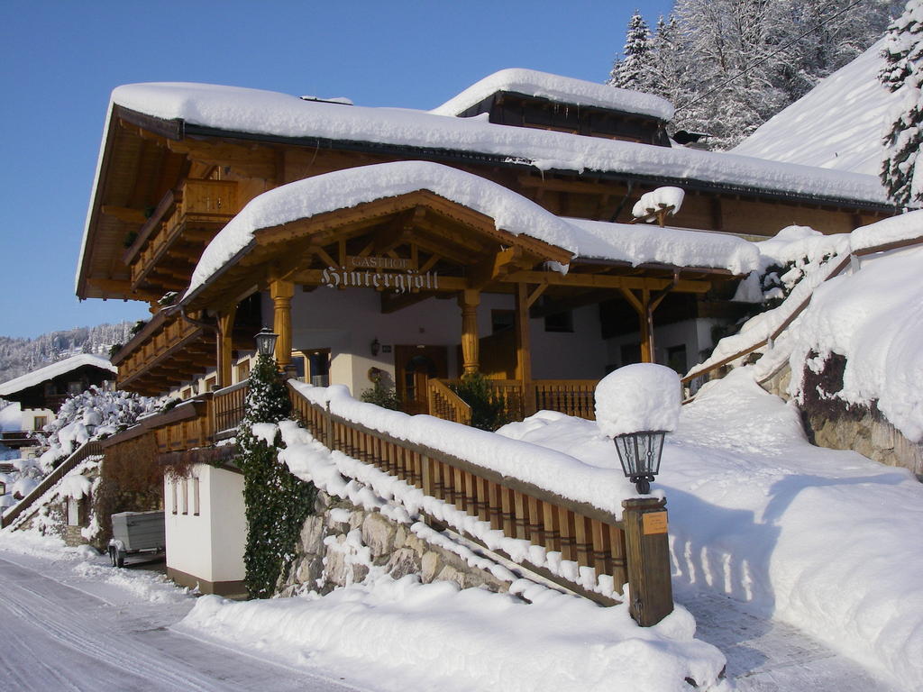 Berggasthof Hintergfoell Unken Ngoại thất bức ảnh
